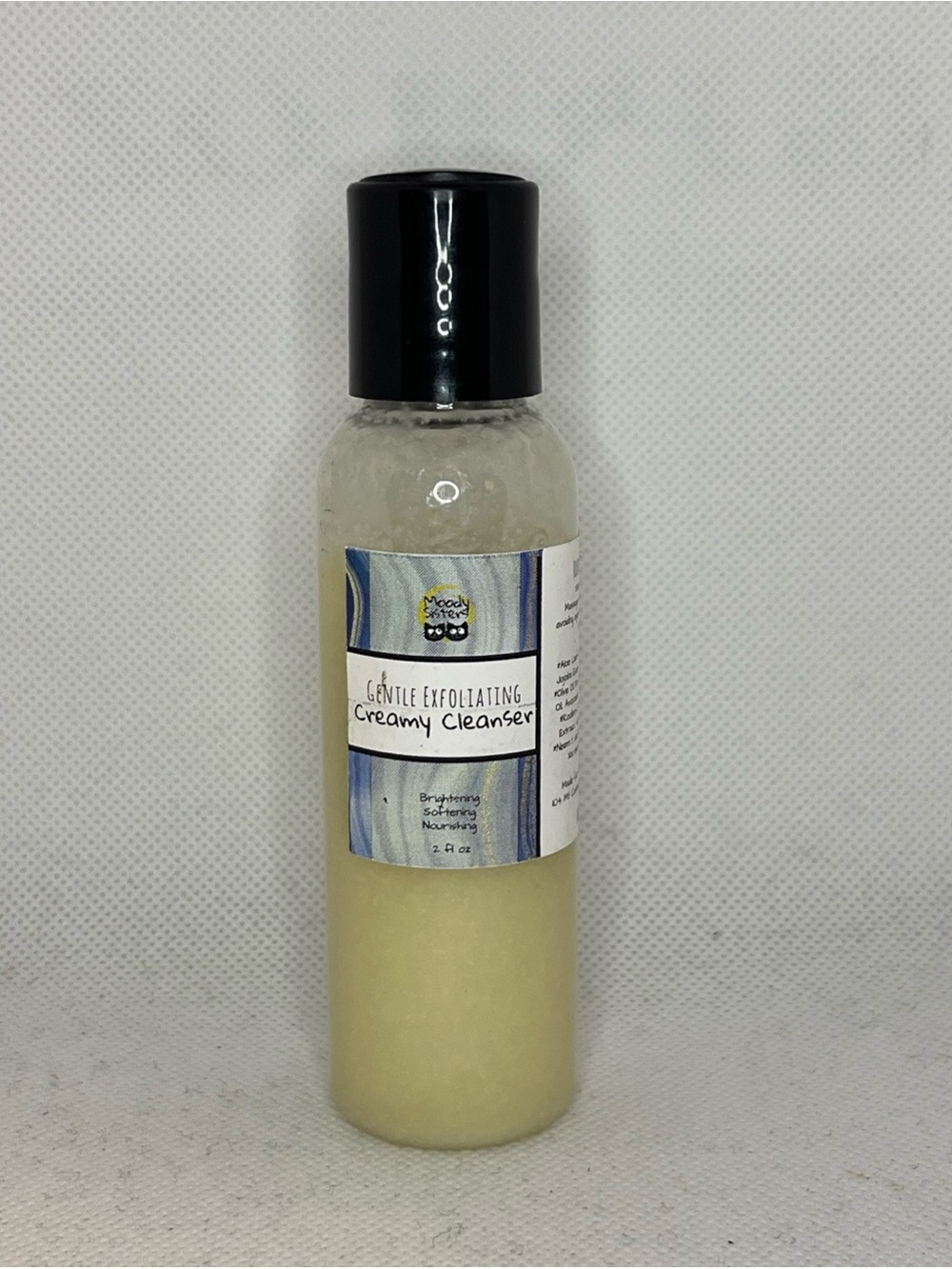 Moody Sisters Gentle Exfoliating Creamy Cleanser 2 Fl Oz